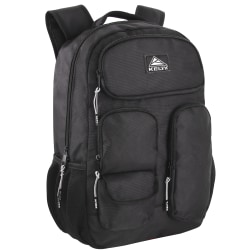 Kelty 4369 Multi-Pocket Backpack With 17" Laptop Sleeve, Black, Total Qty 1