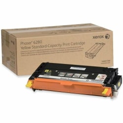 Xerox® 6280 Yellow Toner Cartridge, 106R01390