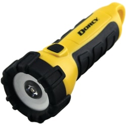 Dorcy 200 Lumen LED Waterproof Floating Flashlight - AA - Rubber - Yellow