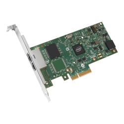 Intel Ethernet Server Adapter I350-T2 - PCI Express x4 - 2 Port - 10/100/1000Base-T - Internal - Full-height, Low-profile - Retail