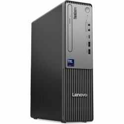 Lenovo ThinkCentre neo 50s Gen 6 13DQ001GUS Desktop Computer, Intel Core Ultra 5 225, PCI Express NVMe 4.0 x4 SSD, Win 11 Pro, Raven Black