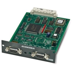 Eaton - Remote management adapter - RS-232 x 2 - for MGE UPS Comet EX RT Network Pack 7kVA; Comet EXtreme; Galaxy PW; MultiSlot