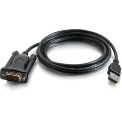 C2G TruLink 11137323 USB To Serial Cable, 5'