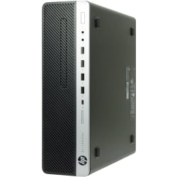 HP EliteDesk 800 G3-SFF Refurbished Desktop PC, Intel® Core™ i5-6500, 8GB Memory, 256GB Solid State Drive, Windows® 10 Pro