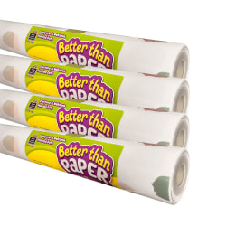 Teacher Created Resources Better Than Paper Bulletin Board Rolls, Everyone Is Welcome Painted Dots, Pack Of 4 Rolls