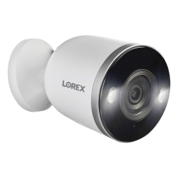 Lorex 2K QHD Indoor/Outdoor Wi-Fi Security Camera, 3.07"H x 3.07"W x 3.5"D, White