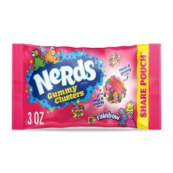 Nerds Gummy Clusters, Sharepack, 3 Oz, Total Qty 1