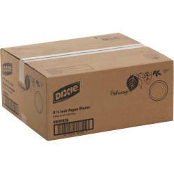 DIXIE® 8 1/2IN MEDIUM-WEIGHT PAPER PLATES BY GP PRO (GEORGIA-PACIFIC), PATHWAYS®, IN DISPENSER BOXES, 300 PLATES