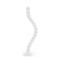 HON Empower Vertebrae, 30"L x 3-1/16"W x 1-1/2"D, Translucent White