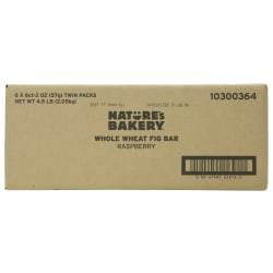 Nature's Bakery Fig Bars, Whole Wheat Raspberry, 2 Oz, Total Qty 36