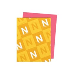 Neenah® Astrobrights® Multi-Use Card Stock, Pink, Letter (8.5" x 11"), 65 Lb, Pack Of 250