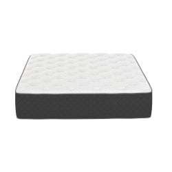 Corsicana CleanTech Ultra Plush Mattress, Hotel King, 71-1/2" x 79-1/2", Gray, 1 Mattress