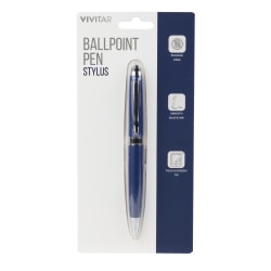 Vivitar Ballpoint Pen Stylus, Navy, NIL7004-NAV-STK-24