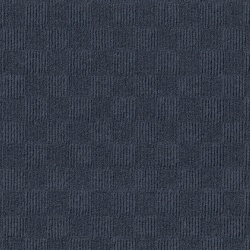 Foss Floors Crochet Peel & Stick Carpet Tiles, 24" x 24", Ocean Blue, Set Of 15 Tiles