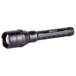 Dorcy® Ultra HD Series™ LED 9,000-Lumen USB-Rechargeable Aluminum Flashlight with Power Bank, 4 Modes & Up to 820-ft. Beam, Black, 41-4393