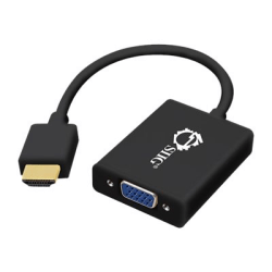SIIG Aluminum HDMI To VGA Adapter Converter With Audio
