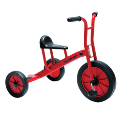 Winther Viking Tricycle, Large, 27 3/16"H x 22 7/8"W x 34 1/4"D, Red