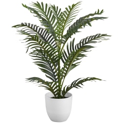 Monarch Specialties Tassa 27-1/2"H Artificial Plant With Pot, 27-1/2"H x 26"W x 24"D, Green