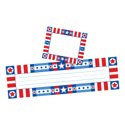 Barker Creek Name Tag And Name Plate Set, USA