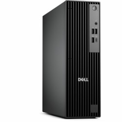 Dell Pro QCS1250 Desktop Computer, Intel Core i5 14th Gen i5-14500, 8GB, 256GB SSD, Slim PC, Standard Black, Intel Chip, Windows 11 Pro