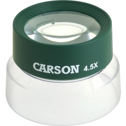 Carson HU-55 BugLoupe - Overall Size 3" Height x 4.2" Width - Acrylic Lens