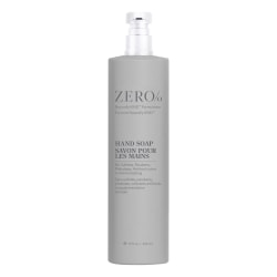 Zero% 15oz | 443ml Hand Soap Mini Bracket Dispenser Bottle – Non-refillable, Total Quantity 12, Part Number: 100118