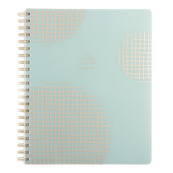 2023-2024 Russell+Hazel Weekly Planner, 9-1/8" x 11-1/4", Dots/Sage, October to December, 67357