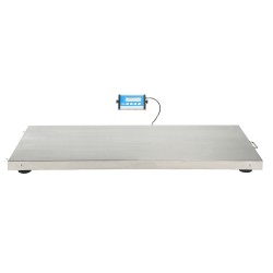 Alpine Vivacomfort ADIME904-04 Stainless-Steel Veterinary Scale, 44.09"H x 20.47"W x 1.77"D, White