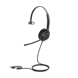 Yealink UH37 Mono UC USB-C/A Headset, Black