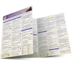QuickStudy Guide, Essential Oils, Total Qty 1