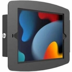 Compulocks iPad 10.2" Space Enclosure Wall Mount - Enclosure - for tablet - lockable - high-grade aluminum - black - screen size: 10.2" - mounting interface: 100 x 100 mm - wall-mountable