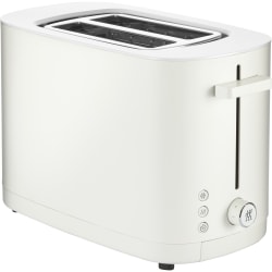 Zwilling Enfinigy 2-Slice 1-1/2" Extra Wide Slot Multi-Function Toaster, White