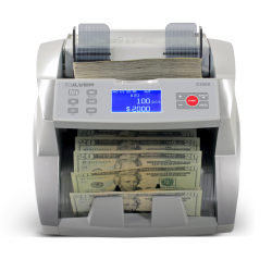 AccuBANKER S3500 Bill Counter, 9-5/8"H x 9-3/4"W x 10-15/16"D, Silver