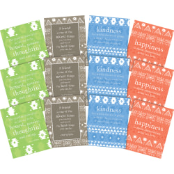 Barker Creek Art Prints, 8" x 10", Thoughtfulness Collection, Set Of 12 Prints