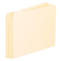 Pendaflex® File Guides, Blank, Letter Size, Manila, Pack Of 100