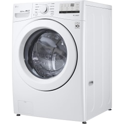 LG WM3400CW 4.5 cu.ft. Front Load Washer - 8 Mode(s) - Front Loading - 4.50 ft³ Washer Capacity - 1300 Spin Speed (rpm) - WM3400CW
