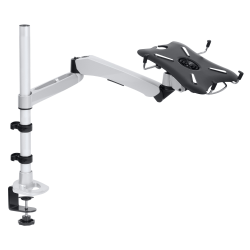 Mount-It MI-75801 Articulating Laptop Desk Mount, Silver