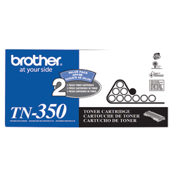 Brother® TN-350 Black Toner Cartridges, Pack Of 2, TN-3502PK