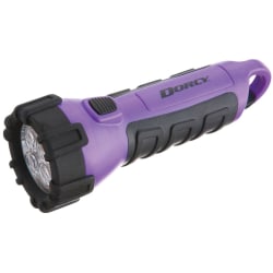 Dorcy 55 Lumen Purple Floating Flashlight - AA - Rubber - Purple