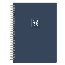2025 Blue Sky Weekly/Monthly Planning Calendar, 5-7/8" x 8-5/8", French Navy, January 2025 To December 2025