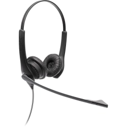 Jabra Biz 1100 EDU Headset - Stereo - Mini-phone (3.5mm), USB - Wired - 32 Ohm - 80 Hz to 20 kHz - Ove - 11590139EDU
