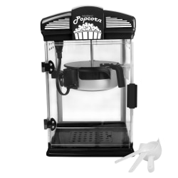 West Bend Popcorn Maker, 17-3/4"H x 10-11/16"W x 10-7/8"D, Black