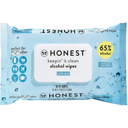 The Honest Company Sanitizing Wipes, Unscented, Case Of 50 Wipes