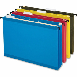 Pendaflex® SureHook Hanging File Pockets, Legal Size, Assorted, Box Of 4 Pockets