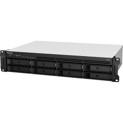 Synology RS1221+ SAN/NAS Storage System - AMD Ryzen V1500B 2.20 GHz - 8 x HDD Supported - 0 x HDD Installed - 8 x SSD Supported - 0 x SSD Installed - 4 GB RAM - Serial ATA Controller