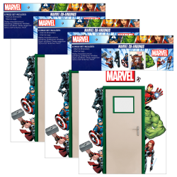 Eureka Marvel Go-Arounds, 8 Pieces Per Set, Pack Of 3 Sets