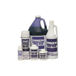 ITW Professional Brands DYKEM® Layout Fluid, Brush-In-Cap, 4 Oz, Blue