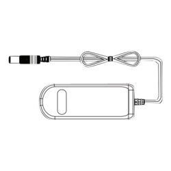 Bosch UPA-1220-60 - Power adapter - AC 100-240 V - North America - black - for Bosch WZ16; DINION IP 3000i IR; Extreme WZ16; FlexiDome IP 3000i IR