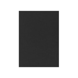 LUX Flat Cards, A1, 3 1/2" x 4 7/8", Midnight Black, Pack Of 50