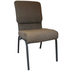 Flash Furniture Advantage Church Chair, Java/Black Vein